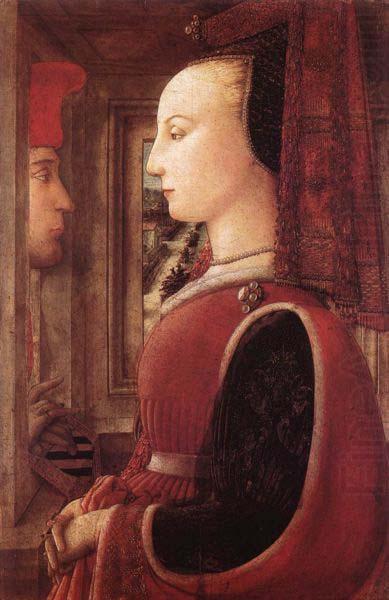 Fra Filippo Lippi Portrait of a Man and Woman at a Casement china oil painting image